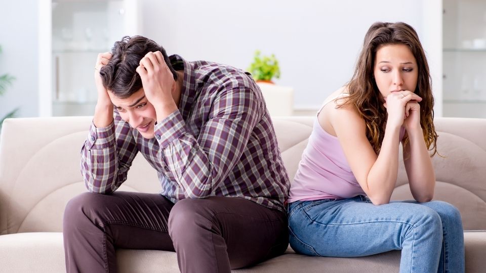 Frustrated Couple