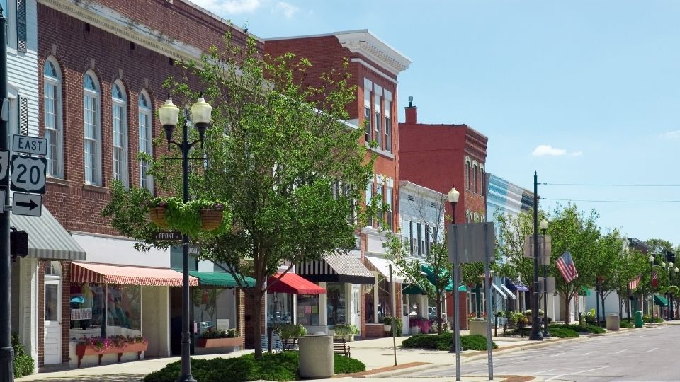 Small Town in the USA