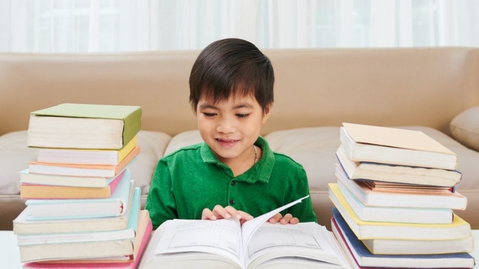 Little Boy Reading