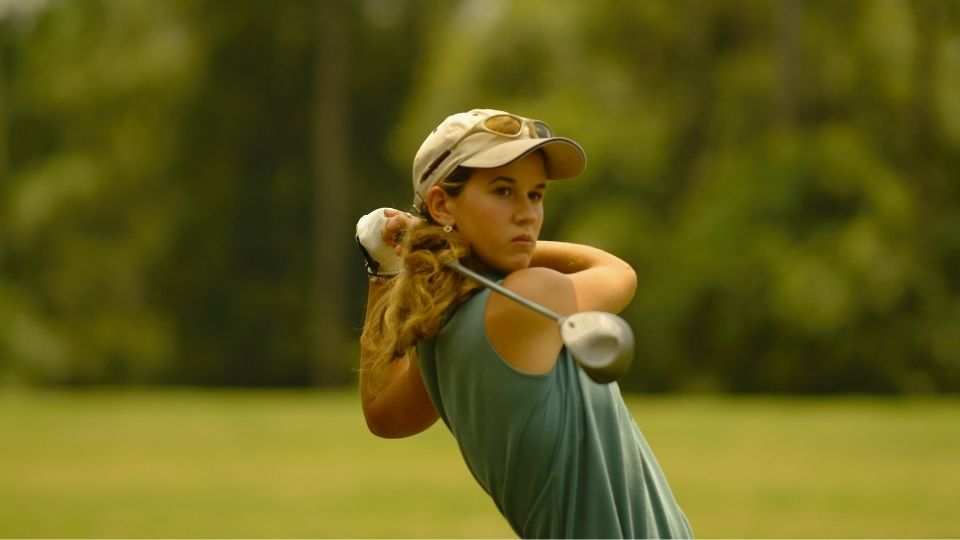Woman Beginner Golfer